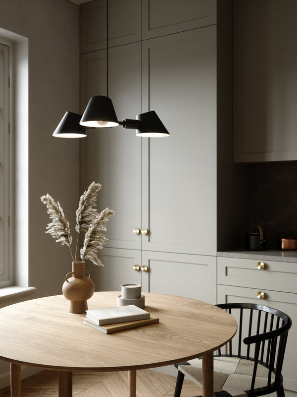 Stay 3-Spot | Pendant | Black, Design For The People - ePlafoniera