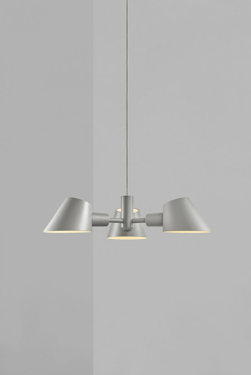 Stay 3-Spot | Pendant | Grey, Design For The People - ePlafoniera.pl
