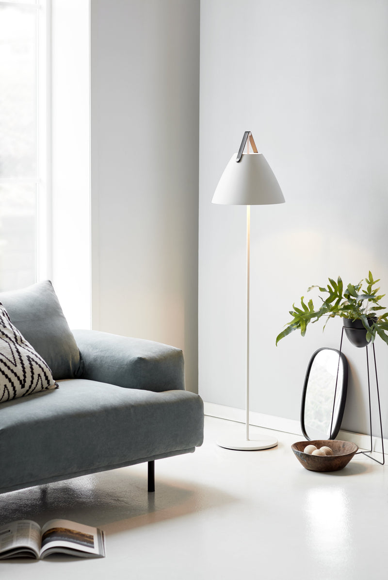 Strap | Floor Lamp | White, Design For The People - ePlafoniera