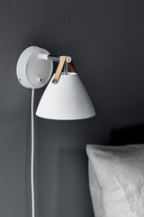 Strap 15 | Wall Light | White, Design For The People - ePlafoniera.pl