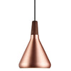 Nori 18 | Miedziana lampa wisząca w stylu skandynawskim do salonu i kuchni | Design For The People