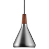 Nori 18 | Srebrna lampa wisząca nad wyspę kuchenną | Design For The People