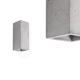 Betonowy kinkiet - lampa ścienna do salonu sypialni kuchni (2x GU10) (Orto) Loftlight