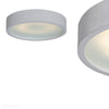 Sufitowa lampa betonowa LED - plafoniera 46cm (24W) do salonu kuchni (Plan 46) Loftlight