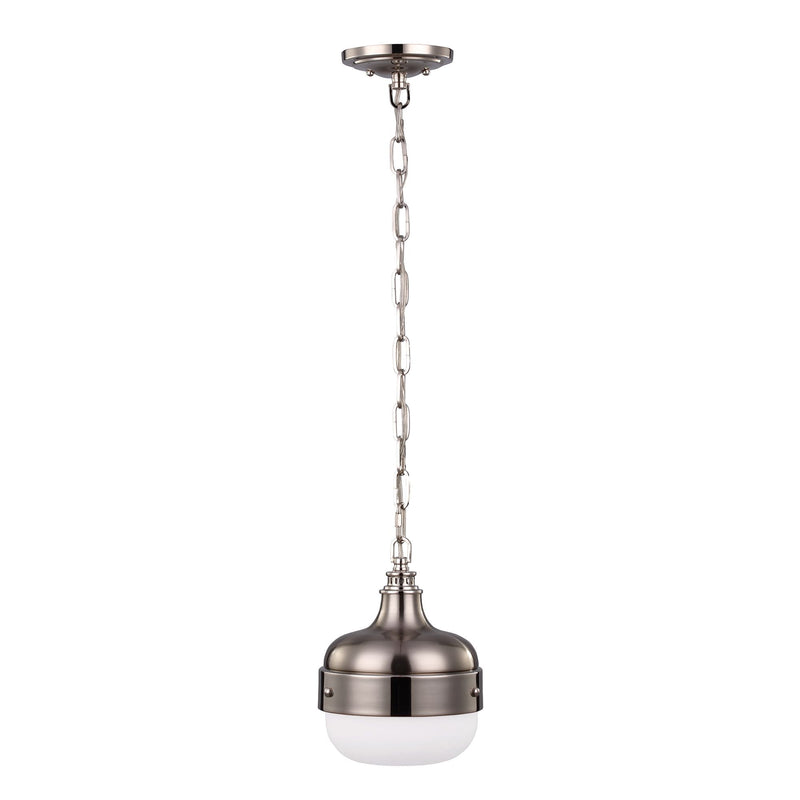 Loftowa lampa wisząca na łańcuchu Cadence 20/30cm (stal, nikiel) - Feiss (1xE27)