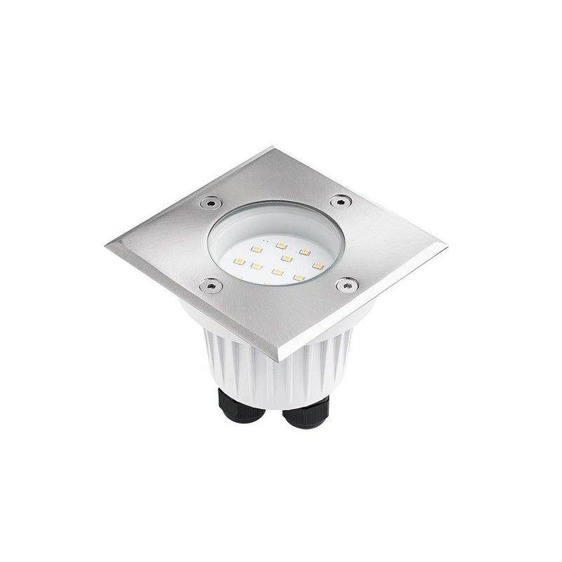 Lampa najazdowa zewnętrzna LED, kwadratowa 10,8cm x 10,8cm (LED 1W) SU-MA (Leda)