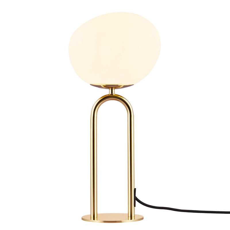Shapes | Table Lamp | Brass, Design For The People - ePlafoniera.pl