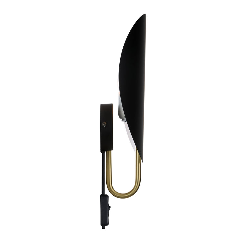 Spargo | Wall light | Black/Brass, Design For The People - ePlafoniera.pl