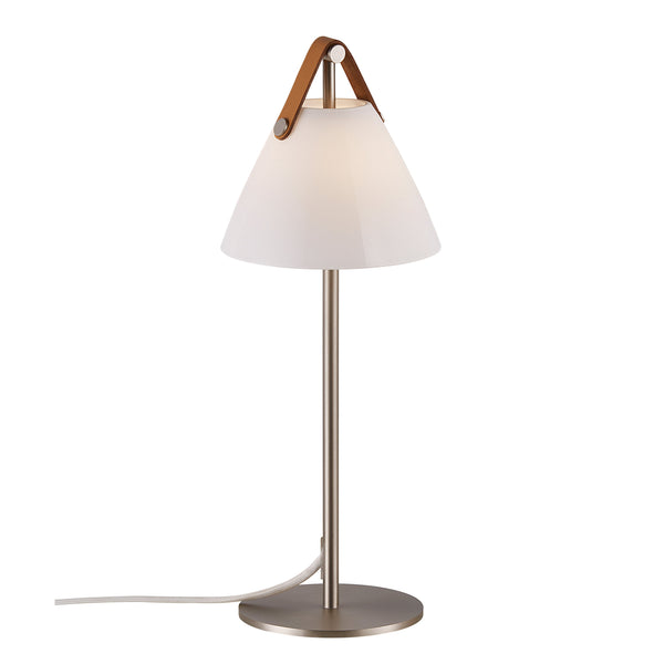Strap 16 | Table Lamp | Brushed Steel, Design For The People - ePlafoniera.pl