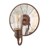 Industrialna lampa ścienna (gwieździsty brąz (1xE27) do kuchni salonu, Feiss (Urban)