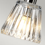 Chromowa lampa wisząca LED do łazienki salonu sypialni (G9 1x4W) Elstead (Agatha)