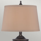 Lampa stołowa Dennison z brązem palladiańskim - Quoizel