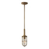 Loftowa, industrialna lampa wisząca 11cm (antyczny mosiądz) (1xE27) Feiss (UrbanRWL)