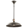 Industrialna lampa wisząca 40cm (stary brąz) do kuchni salonu kawiarni (1xE27) Kichler (Cobson)