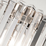 Kinkiet kryształowy Crystal, Kichler - lampa ścienna do łazienki (IP 44)