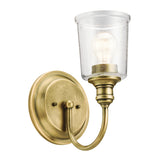 Lampa ścienna - vintage (mosiądz) kinkiet do jadalni sypialni łazienki (1xE27) Kichler (Waverly)