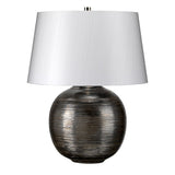 Lampa stołowa / nocna Caesar - Elstead (ceramika srebrna, 55cm, 1xE27)