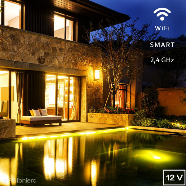Inteligentny mostek 2,4GHz (WiFi-Smart) do sterowania RGB - AKCESORIA systemu 12V LED Polned (8814404)