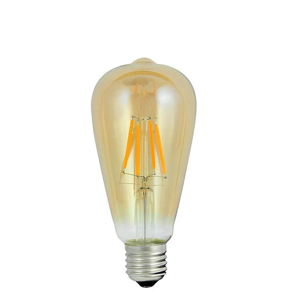 Żarówka LED E27 Filament (Edison ST64, 4W = 30W) (320lm, 2200K) Polux/SANLD0228