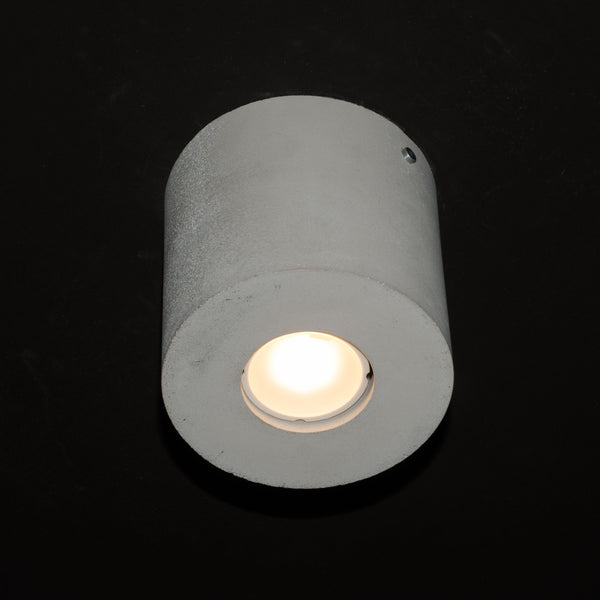Plafon betonowy Punta, spot, lampa sufitowa - Loftlight (GU10, 5W)