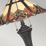 Lampa witrażowa Tiffany, Cambridge, Quoizel