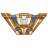 Lampa ścienna w stylu Tiffany, Inglenook, Quoizel