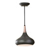 Lampa metalowa 25cm (ciemny brąz) do kuchni salonu jadalni (1xE27) Feiss (Beso)