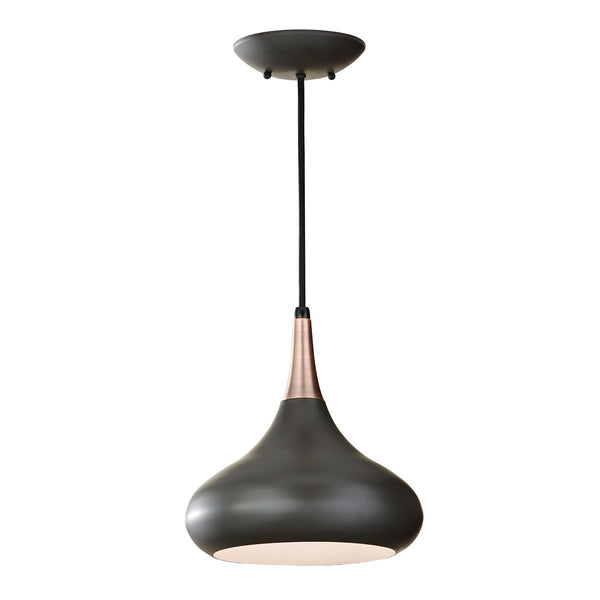 Lampa metalowa 25cm (ciemny brąz) do kuchni salonu jadalni (1xE27) Feiss (Beso)