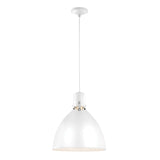 Biała lampa loftowa LED, Brynne - Feiss (flat white)