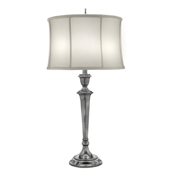 Premium - lampa stojąca Syracuse w stylu nowojorskim - Stiffel (antyczny nikiel)